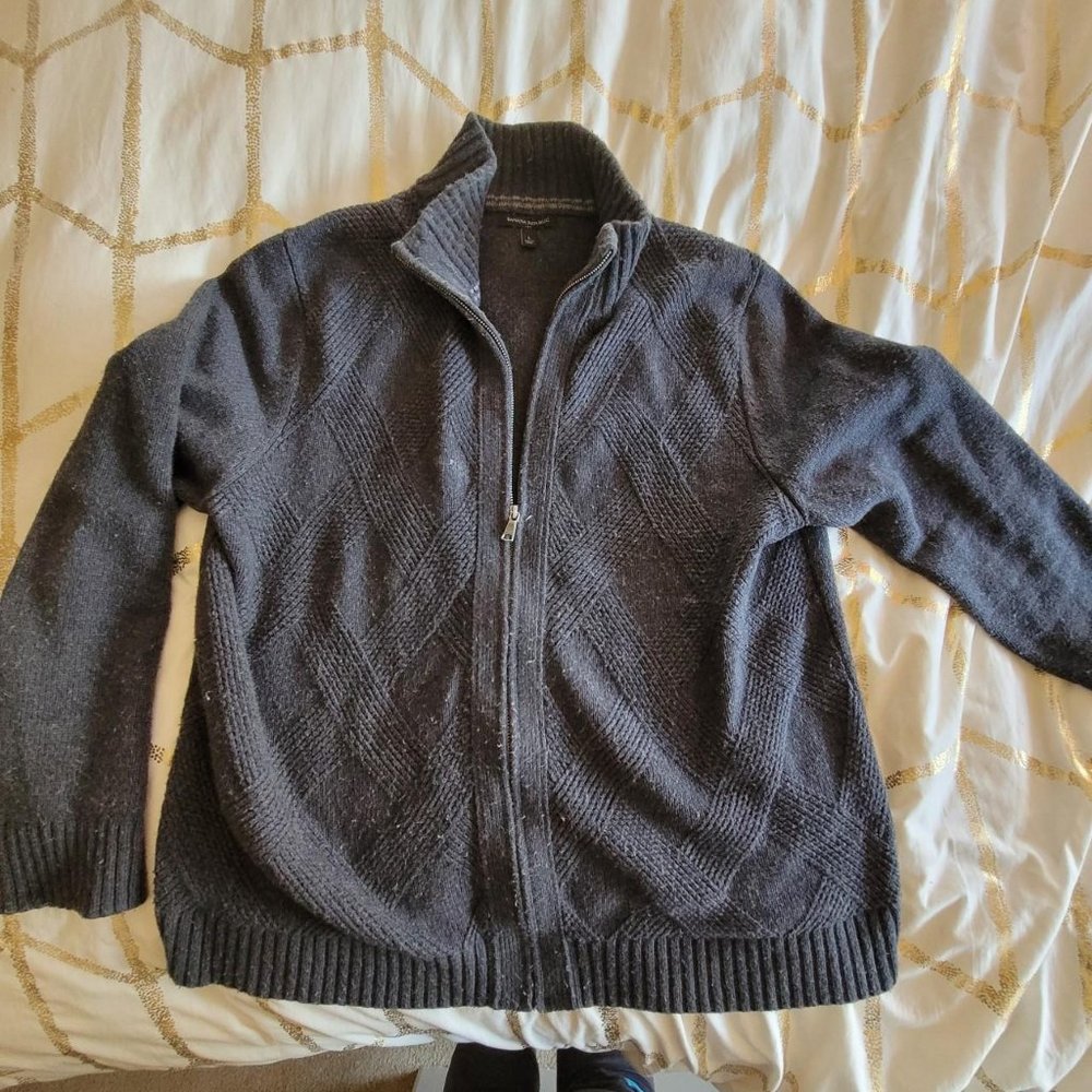 Banana Republic soft wool sweater jacket